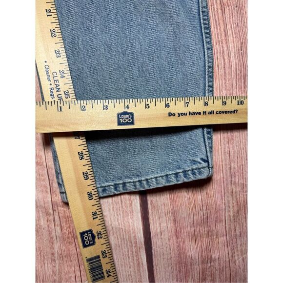 Harley-Davidson Vintage Men's Light Blue Relaxed Fit Jeans Size 36 Inseam 30 - Picture 14 of 14